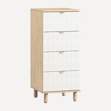 Комод Теджонс-1 Leaf Milk