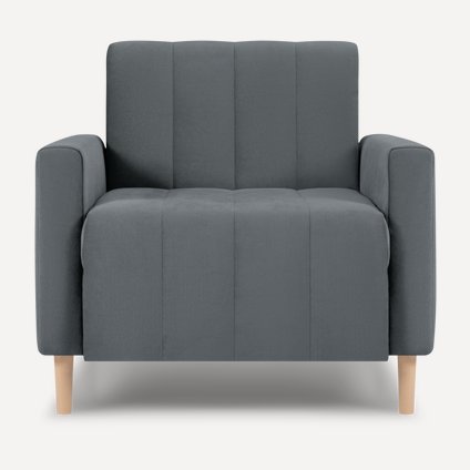 Кресло-кровать Маре Мини Velvet Grafit