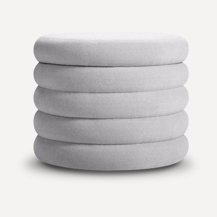 Пуф Поул Bucle Silver