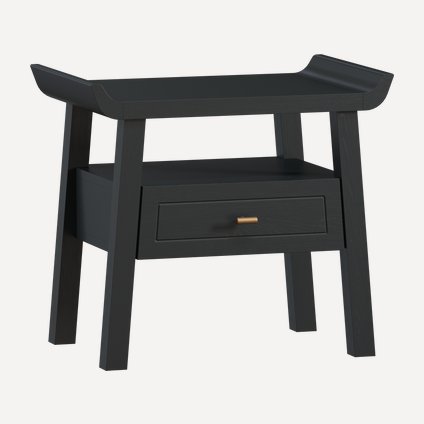 Тумба прикроватная Икигай-1 Black