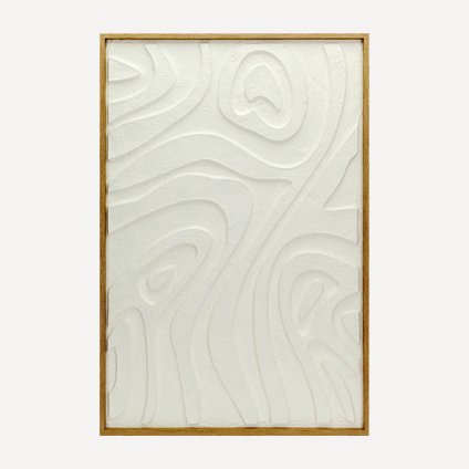 Картина Рельеф Milky White