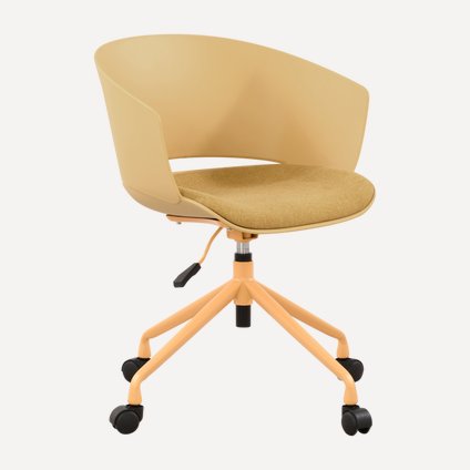 Офисное кресло Эшли Textile Yellow