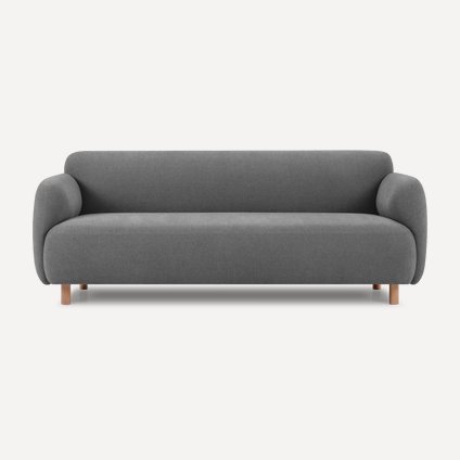 Диван прямой Пайпел-3 Bucle Grafit