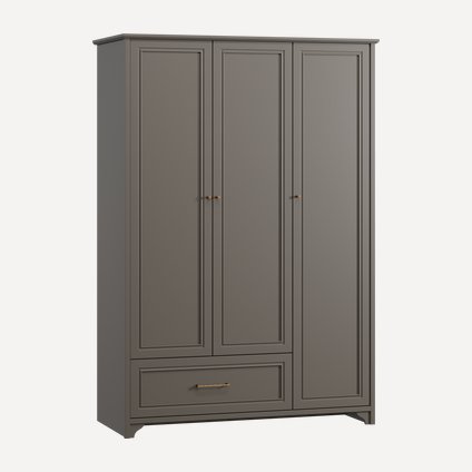 Распашной шкаф Монтео-3 Grey
