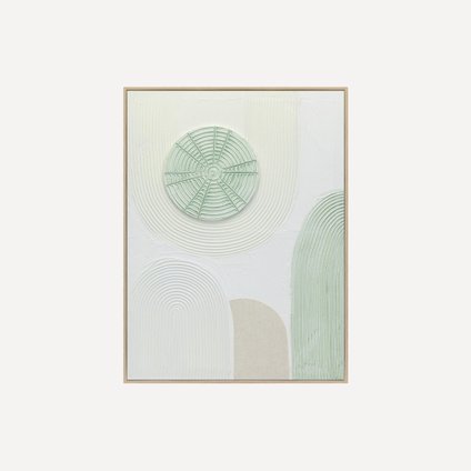 Картина Рельеф Mint Arch