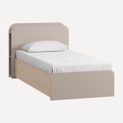 Кровать Бронс-1 90 Latte