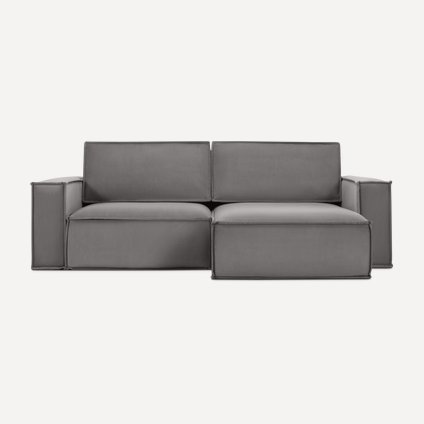 Диван угловой Эби-1 Velvet Grey