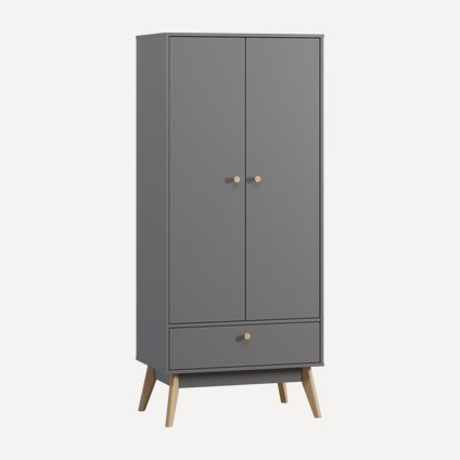 Распашной шкаф Торвалль-2 Grey