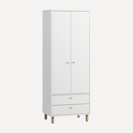Распашной шкаф Лэтти-2 White