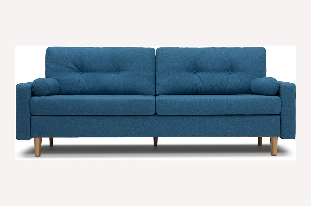 Диван Белфаст Textile Blue – купить в Москве по цене 32 990 рублей в ...