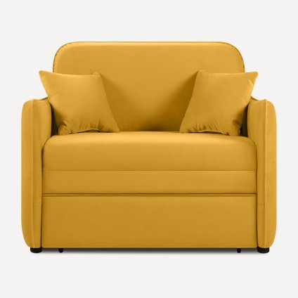 Кресло-кровать Кейсес Velvet Yellow