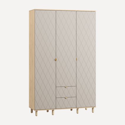 Распашной шкаф Теджонс-3 Diamond Santiago