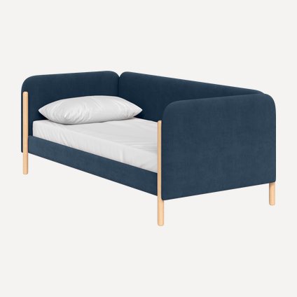 Кровать Кейси-2 90 Velvet Blue