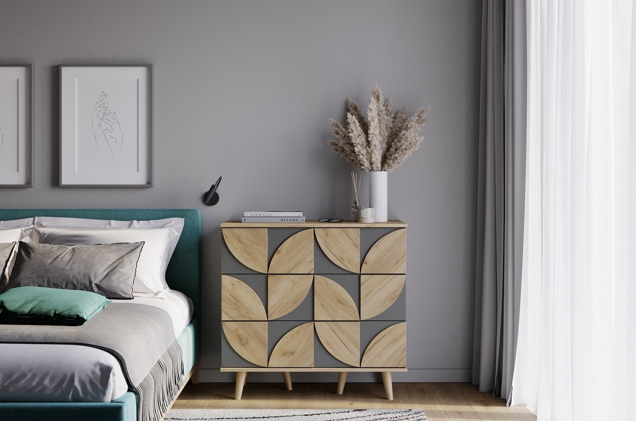 Комод Модерн-1 Grey – купить в Москве по цене 32 990 рублей в интернет ...