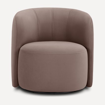 Кресло поворотное Мэник Velvet Latte
