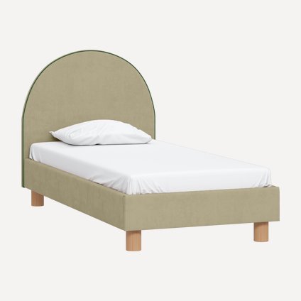 Кровать Лора 90 Velvet Olive