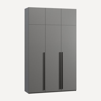 Распашной шкаф Кимбол-3.1-150-250 Grey