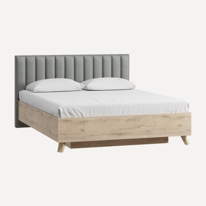 Кровать Силини-2 160 Barhat Silver