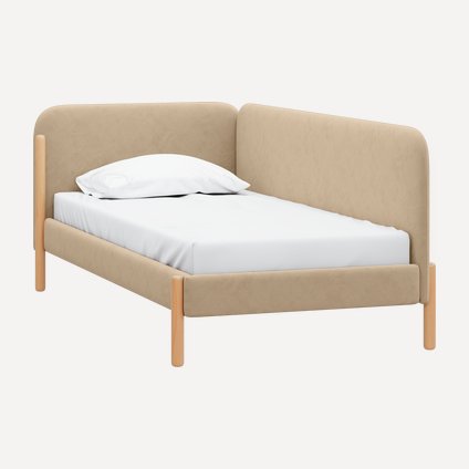 Кровать Кейси 90 Velvet Beige