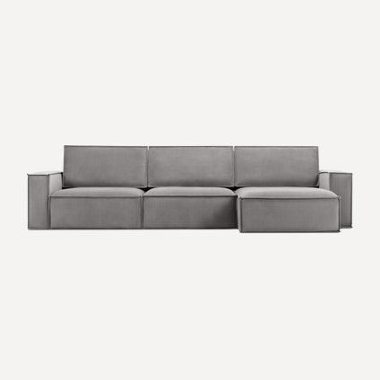 Диван угловой Эби-2 Velvet Smoke