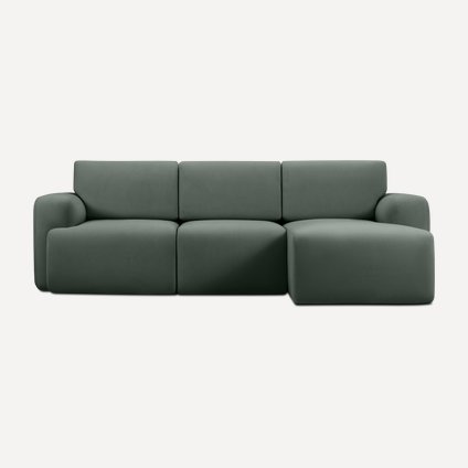 Диван угловой Бонент Velvet Olive