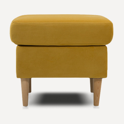 Пуф Динс Velvet Yellow