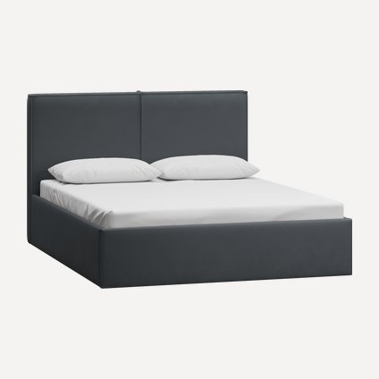 Кровать Эби-Floor 160 Velvet Grafit