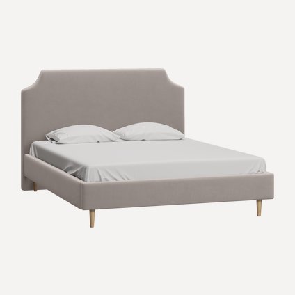 Кровать Адона-Legs 160 Velvet Cocoa