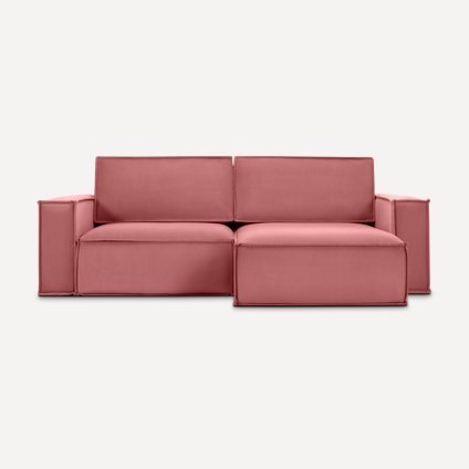 Диван угловой Эби-1 Velvet Coral