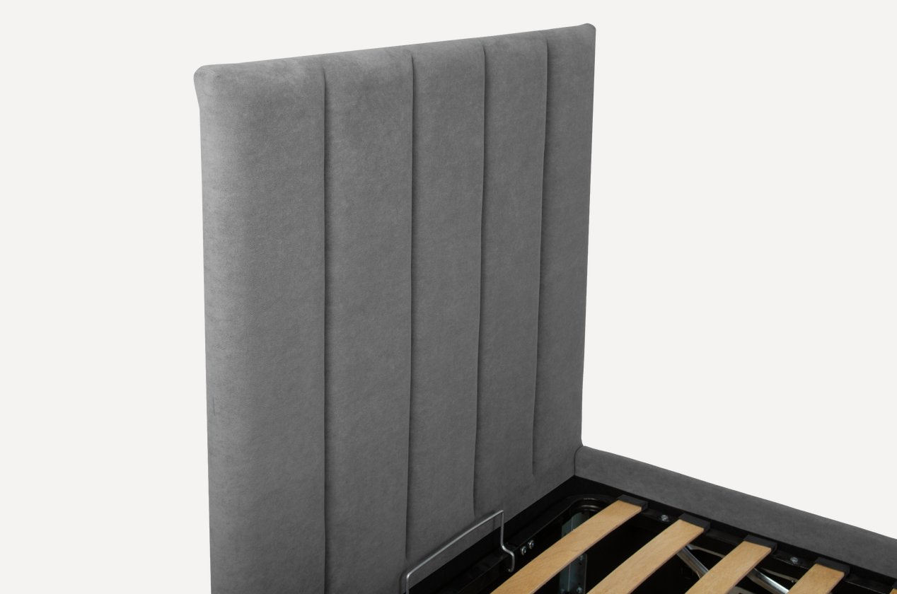 Кровать Вега-Floor 90 Velvet Grey – купить в Москве по цене 24 990 ...