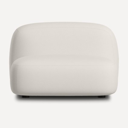 Кресло Риббл-15 Bucle White