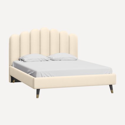 Кровать Лиель 160 Barhat White