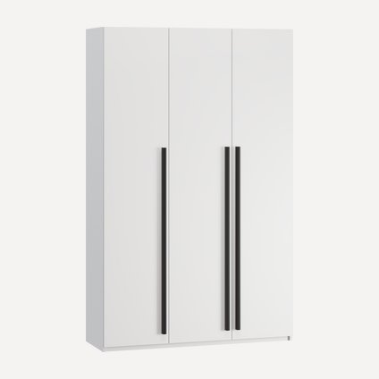 Распашной шкаф Кимбол-3-120-190 White