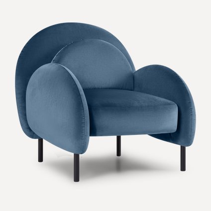 Кресло Кальдера Barhat Navy Blue