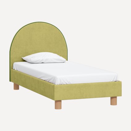Кровать Лора 90 Velvet Lime