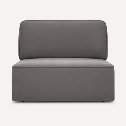 Кресло Спейс-М 1Р Velvet Grey