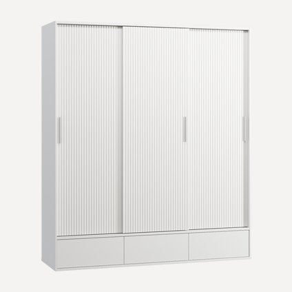 Шкаф-купе Беррингтон-3.1-207-240 Milk