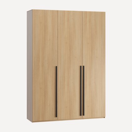 Распашной шкаф Кимбол-3-170-240 Oak