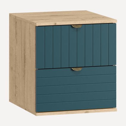 Тумба прикроватная Монблан-1 Line Aquamarine