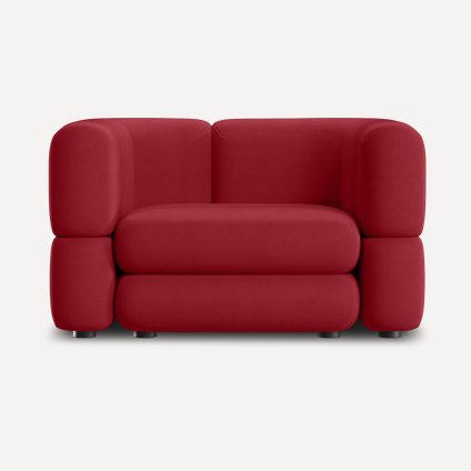 Кресло Brera Velour Cherry