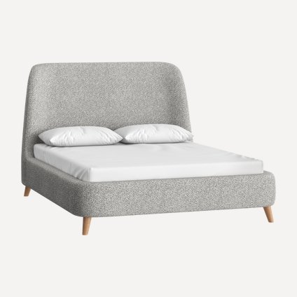 Кровать Молсон 160 Bucle Smoky
