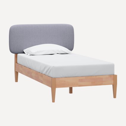 Кровать Сейлор 120 Textile Silver