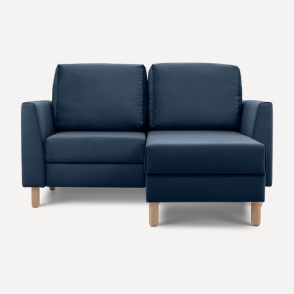 Диван угловой Ройн Мини Velvet Blue