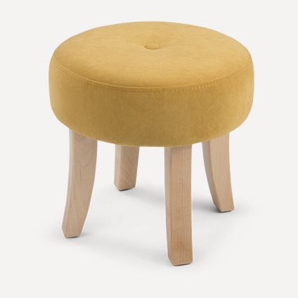 Пуф Дадли Velvet Yellow