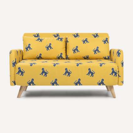 Диван прямой Кускен Tiger Yellow