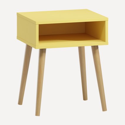 Тумба прикроватная Ивейн-1 Open Mustard
