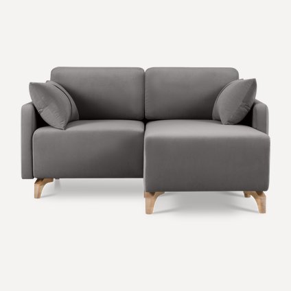 Диван угловой Льери Мини Velvet Grey