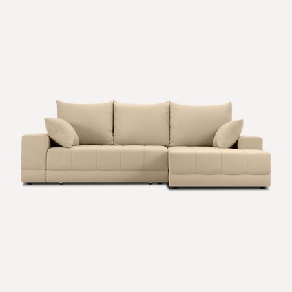 Диван угловой Дарол Velvet Sand