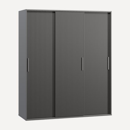 Шкаф-купе Беррингтон-3-177-210 Grafit