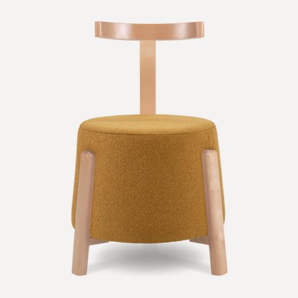 Пуф Гекот Textile Yellow new